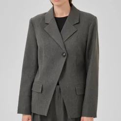 My Essential Wardrobe SpaceMW Blazer Dark Shadow