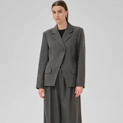 My Essential Wardrobe SpaceMW Blazer Dark Shadow