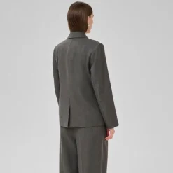 My Essential Wardrobe SpaceMW Blazer Dark Shadow