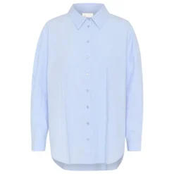 My Essential Wardrobe Sunna Boxy Shirt Kentucky Blue