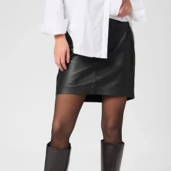 My Essential Wardrobe The Leather Skirt