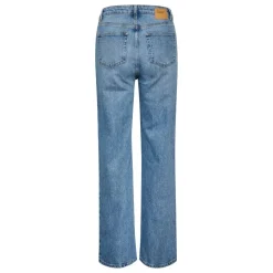 My Essential Wardrobe The Louis High Wide Jeans Medium Blue