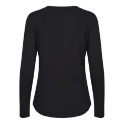 My Essential Wardrobe The Modal Blouse Black