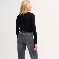 My Essential Wardrobe The Modal Blouse Black