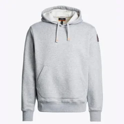 Parajumpers Everest Hooded Sweatshirt Grey Melange