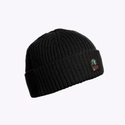 Parajumpers Rib Hut Knittet Beanie Black