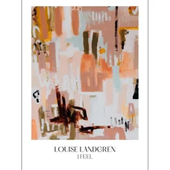 Poster & Frame I Feel 50x70 cm