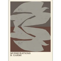 Poster & Frame Murmurations Brown 50x70 cm