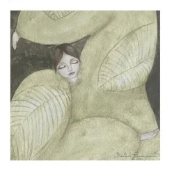 Poster & Frame My Dress Of Leaves 50x50 cm