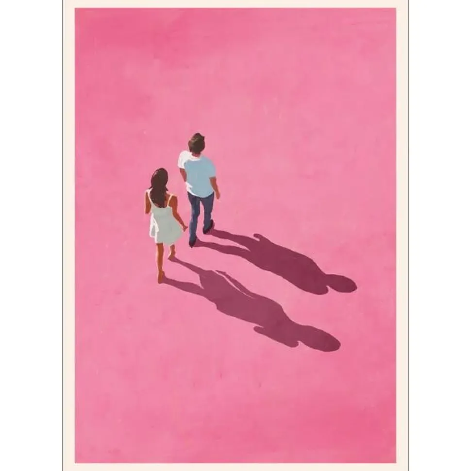 Poster & Frame While Walking A3