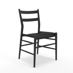 Sibast No 59 Sortlakeret Eg Sort flet