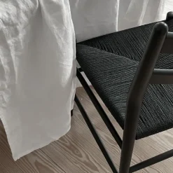 Sibast No 59 Sortlakeret Eg Sort flet