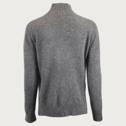 Six Ámes Jade Sweater Dark Grey Melange