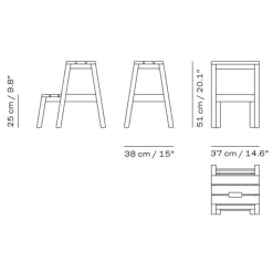 Skagerak Dania Trappestol Eg