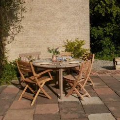 Skagerak Drachmann Table Teak Ø126