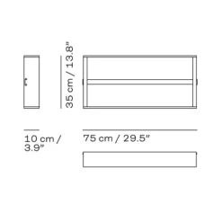 Skagerak Norr Magazine Holder Small