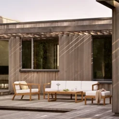 Skagerak Virkelyst Pouf Teak