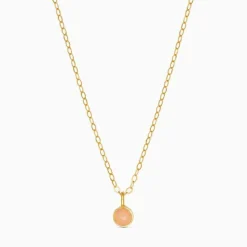 Soï Aya Krystal Halskæde Rosakvarts