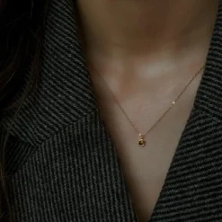 Soï Aya Krystal Halskæde Tiger Eye