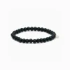 Soï Krystal Armbånd Blackstone Large