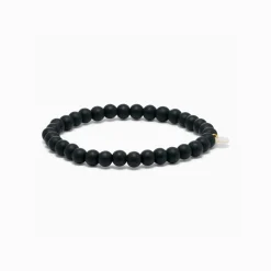 Soï Krystal Armbånd Blackstone Large
