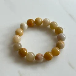 Soï Krystal Armbånd Chunky Orange Aventurin