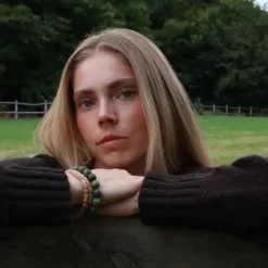 Soï Krystal Armbånd Chunky Southern Jade