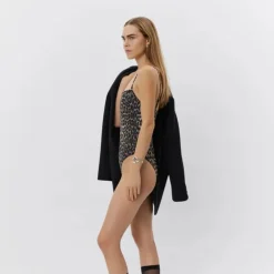 Sofie Schnoor Gia Swimsuit Light Brown Leopard