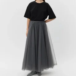 Sofie Schnoor KaylaSW Skirt Stone Grey