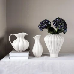 Specktrum Evelyn Ceramic Vase Off White