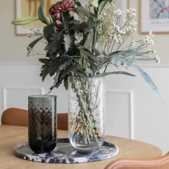 Specktrum Meadow Swirl Cylinder Vase Clear Medium