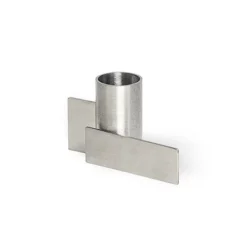 Stences Icon Candlestick 01 Brushed Chrome