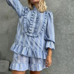 Stories From The Atelier Before You Shorts Blue