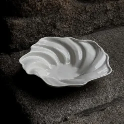 Studio Aarhus Svane Skål Blank Hvid