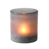 Tell Me More Frost Candleholder Medium Grey