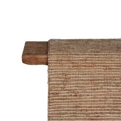 Tell Me More Hemp Wool Stripe Rug Nature 80x200 cm