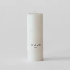 Tell Me More Luna Stearin Candle Large
