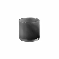 Tell Me More Lyric Candleholder Xsmall Dark Grey