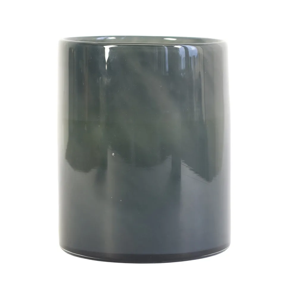 Tell Me More Lyric Candleholder Large Dark Grey