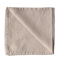 Tell Me More Napkin Linen Warm Grey