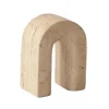 Tell Me More Travertine Bookend