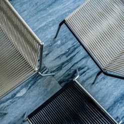 Thorup Copenhagen Noel Stol 203 Rustfrit Stål/Sort