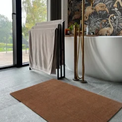 Tica Copenhagen Smudsmåtte Cognac 60x90 cm