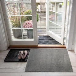 Tica Copenhagen Smudsmåtte Stålgrå 60x90 cm