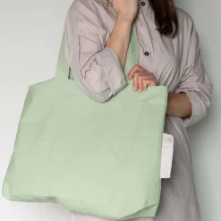 Tintok Rima Canvas Taske Pastel Green