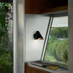 &Tradition Bonnet SC103 Væglampe Black & Bronzed