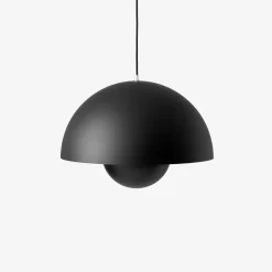 &Tradition Flowerpot Pendel VP2 Matt Black