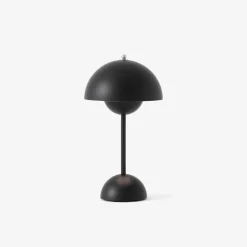&Tradition Flowerpot Portable Table Lamp VP9 Matt Black