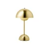 &Tradition Flowerpot Portable Table Lamp VP9 Brass-Plated