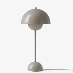 &Tradition Flowerpot Table Lamp VP3 Grey Beige